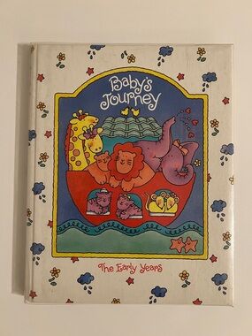 VINTAGE 90s NWOT Brand New Baby Book - Baby’s Journey The Early Years